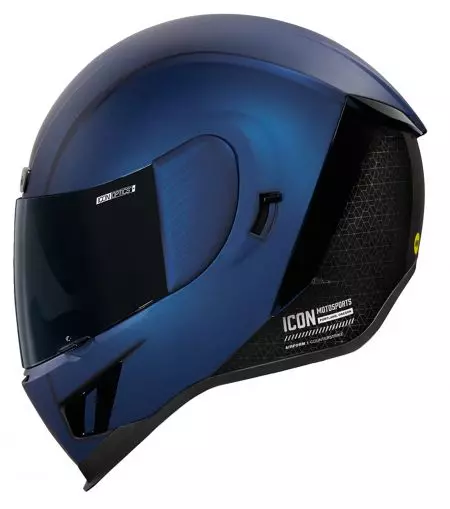 ICON Airform MIPS Counterstrike integral motorcykelhjälm blå M-4
