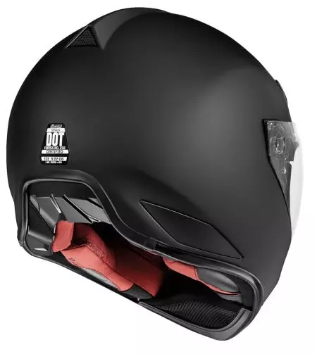 ICON Domain Rubatone cască de motocicletă integrală negru XL-2