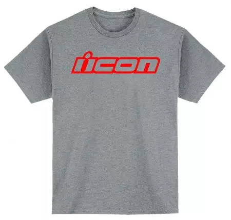 Camiseta ICON Clasicon gris M-1