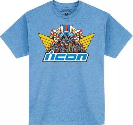 Camiseta ICON Flyboy azul 2XL-1