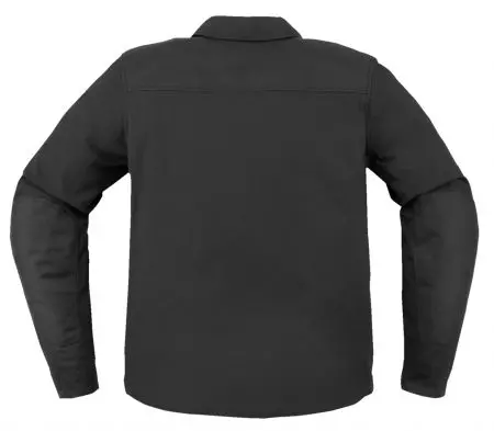ICON Upstate Canvas textil motoros dzseki fekete M-2