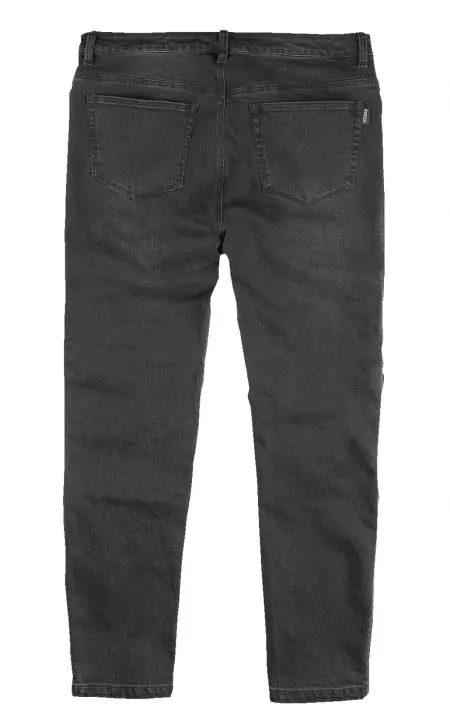 Spodnie motocyklowe jeansy ICON Uparmor Covec czarne 34-2