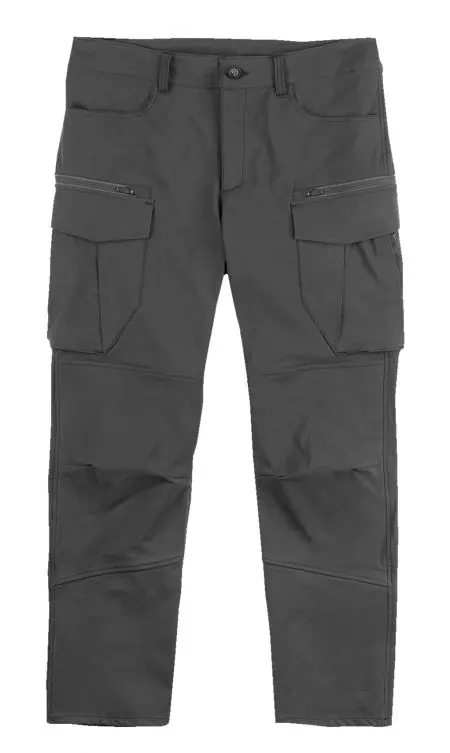 Textilní kalhoty ICON Superduty3 černé 38-1