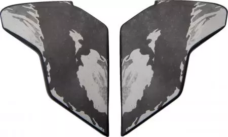 Ersatzseitenplatten für ICON Airflite Tiger's Blood Helm kpl