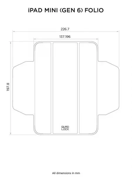 Custodia Quad Lock per iPad Mini (6a generazione)-2