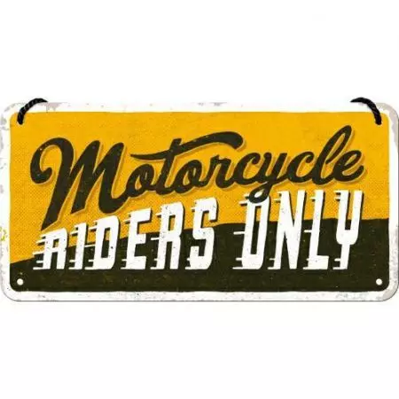 Zawieszka blaszana Motorcycle Riders Only-1