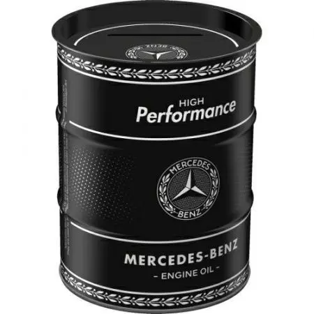 Moneybox tynnyri Mercedes Benz Oil-1