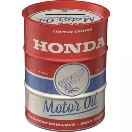 Barril Moneybox Honda Mc Motor Oil-1