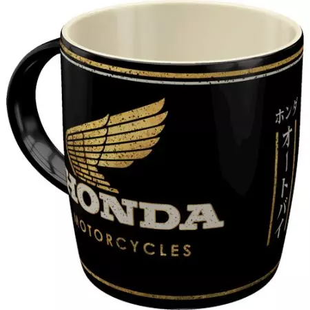 Honda MC Motorcycles Gold Keramikbecher-1