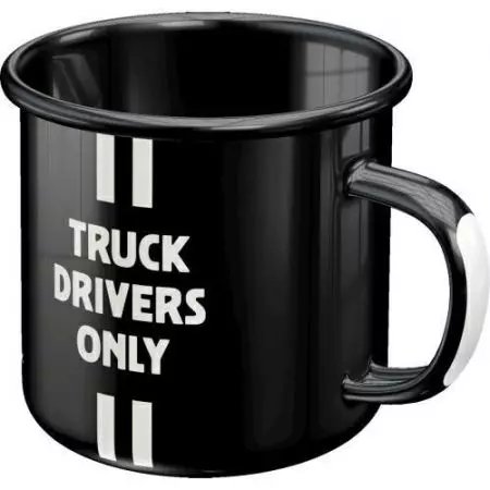 Cană emailată Daimler Truck Driver Only-4