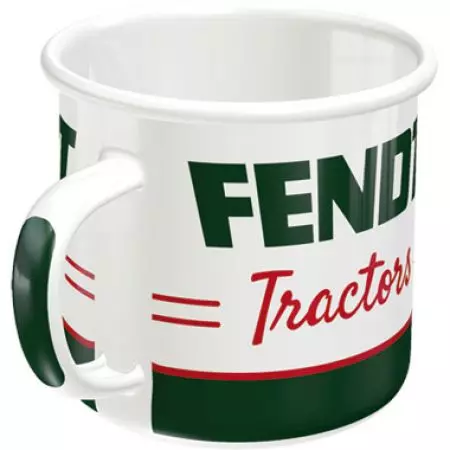 Smaltovaný hrnček Fendt Tractors-1
