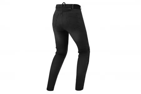 Spodnie motocyklowe jeansy damskie Shima Metro Lady czarne 24/32-2