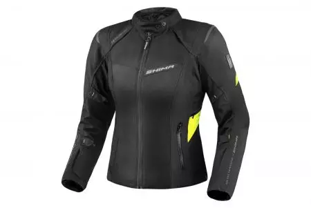 Jachetă de motocicletă din material textil pentru femei Shima Rush 2.0 Jacket Lady fluo XS-1