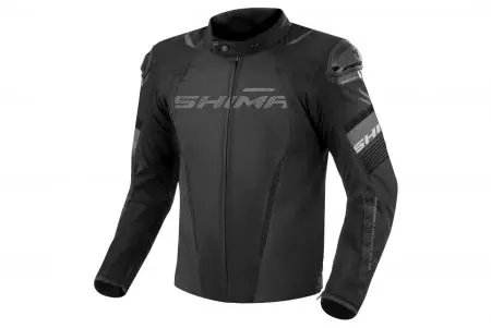 Shima Solid 2.0 Vīriešu motocikla jaka melna L-1