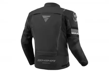 Shima Solid 2.0 Férfi motoros kabát fekete L-2