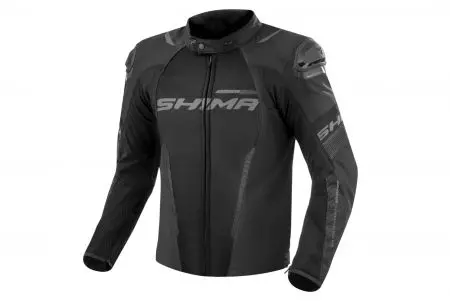 Shima Solid 2.0 Vent Hombre chaqueta de moto negro 4XL-1