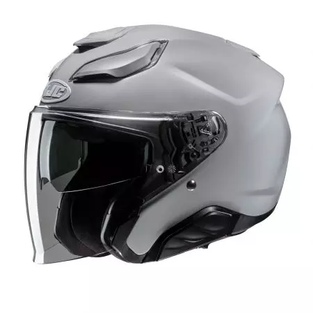 HJC F31 SOLID N.GREY L capacete aberto para motociclistas-1