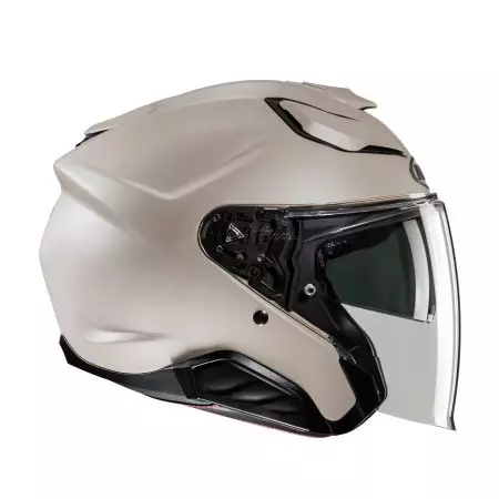 HJC F31 SOLID SEMI FLAT SAND BEIGE XS motorcykelhjälm med öppet ansikte-2