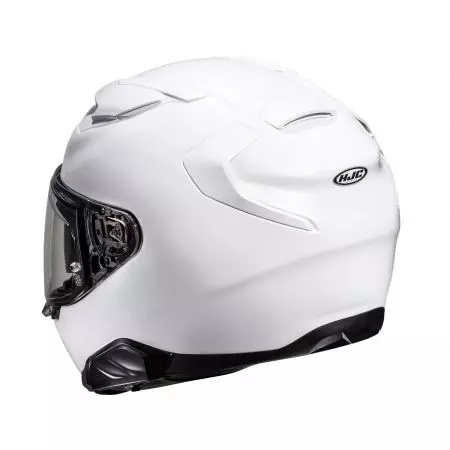 HJC F71 SOLID PEARL WHITE L casque moto intégral-3