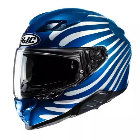 HJC F71 ZEN BLUE/RED capacete integral de motociclista L-1