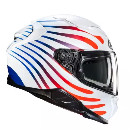 HJC F71 ZEN WHITE/RED L motociklistička kaciga koja pokriva cijelo lice-5