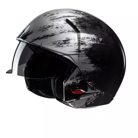 HJC I20 FURIA PRATA/PRETO capacete aberto de motociclista L-2