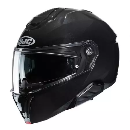 HJC motociklininko šalmas I91 SOLID METAL BLACK XXL-1