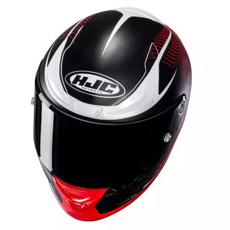 HJC R-PHA-1 LOVIS BLACK/RED L motociklistička kaciga koja pokriva cijelo lice-2
