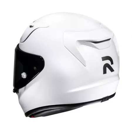 HJC R-PHA-12 SOLID PEARL WHITE capacete integral de motociclista XS-3
