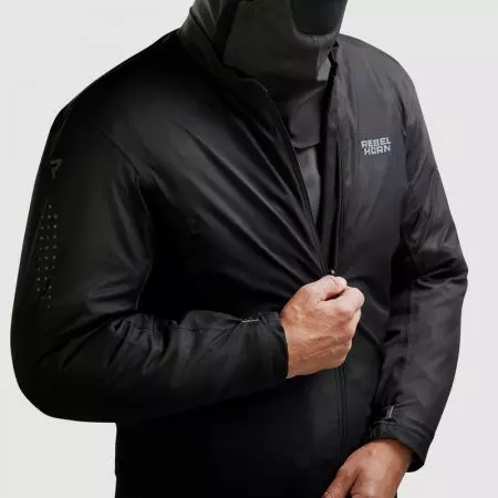 Tekstilna motoristička jakna Rebelhorn Cubby V, crna 5XL-9