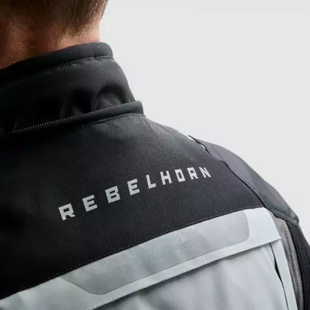 Rebelhorn Cubby V tekstilna motoristička jakna crno-sivo-žuta fluo M-17