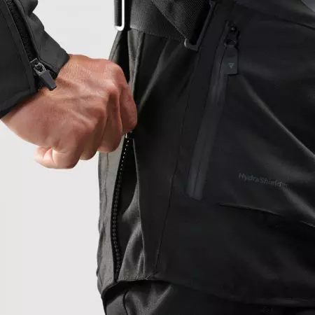 Tekstilna motoristička jakna Rebelhorn Hiker IV, crna, XS-12