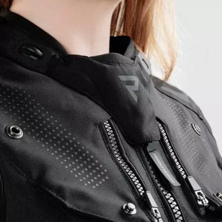 Rebelhorn Hiker IV Ženska tekstilna motoristička jakna, crna XXL-12