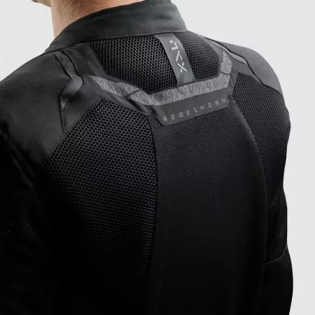 Rebelhorn Jax tekstilna motoristička jakna, crna 9XL-5