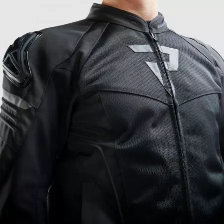 Tekstilna motoristička jakna Rebelhorn Vandal Mesh, crna L-4