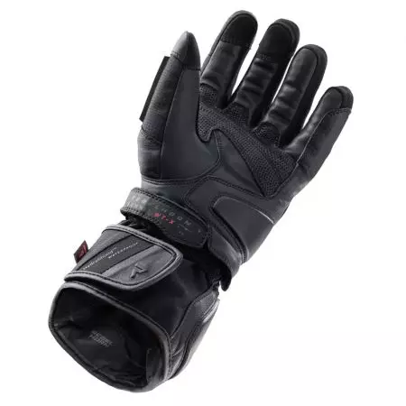 Rękawice motocyklowe skórzano-tekstylne Rebelhorn Summit Winter WP czarne XL-2