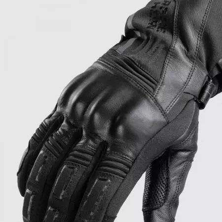 Rękawice motocyklowe skórzano-tekstylne Rebelhorn Tracer WP czarne XXL-6