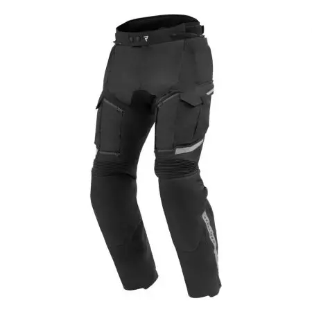 Rebelhorn Cubby V calças de motociclismo em tecido preto 5XL - RH-TP-CUBBY-V-01-5XL
