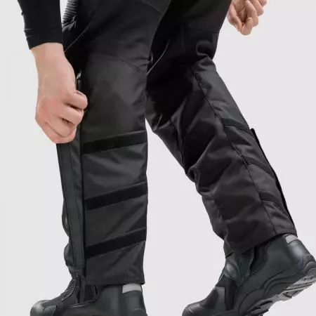 Rebelhorn Hiker IV calças de motociclismo em tecido preto 6XL-7