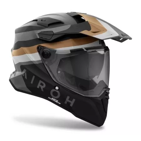 Airoh Commander 2 Doom Gold Matt M Motorrad Enduro Helm-2