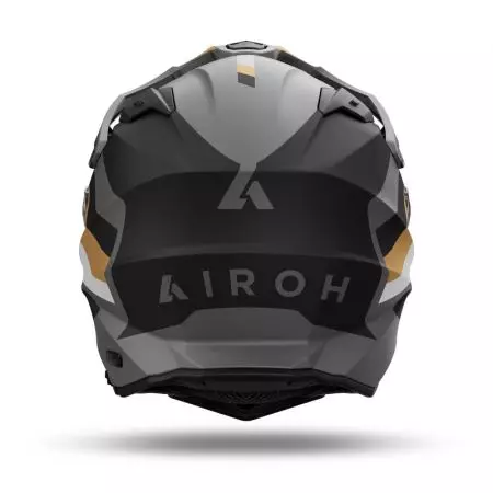 Airoh Commander 2 Doom Gold Matt S moottoripyöräilykypärä endurokypärä-3