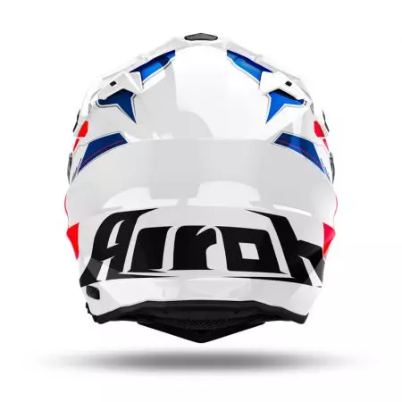 Kask motocyklowy enduro Airoh Commander 2 Reveal Blue/Red Gloss L-3