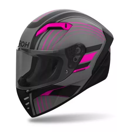 Airoh Connor Achieve Pink Matt XS integrált motorkerékpár sisak - CN-A54-XS
