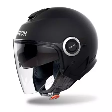 Airoh Helyos Black Matt XXL atvērta sejas motocikla ķivere-1
