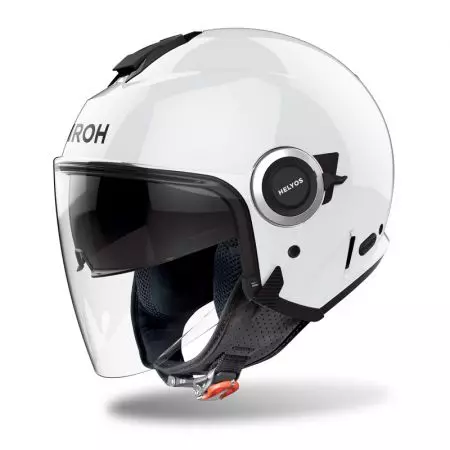 Motocyklová přilba Airoh Helyos White Gloss M s otevřeným obličejem - HE6-14-M