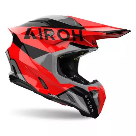 "Airoh Twist 3 King Red Gloss M" enduro motociklininko šalmas-2