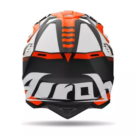 Kask motocyklowy enduro Airoh Wraaap Feel Orange Matt XXS-3