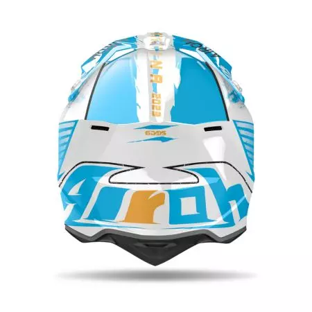 Airoh Wraaap Six Days Argentina 2023 Gloss XXS casco da moto enduro-3