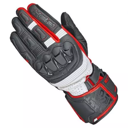 Rękawice motocyklowe skórzane Held Revel 3.0 black/red 10-1