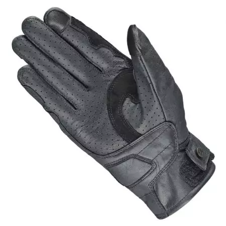 Held Sanford crne kratke K-9 kožne motociklističke rukavice-2